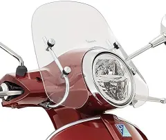 Vespa GTS Kısa Şeffaf Siperlik