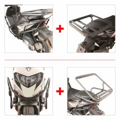 Aprilia Sr 125 Koruma Demir Ve Damperli Çanta Demiri