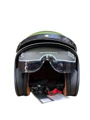 SHIRO Mat Yeşil Yarım Kask