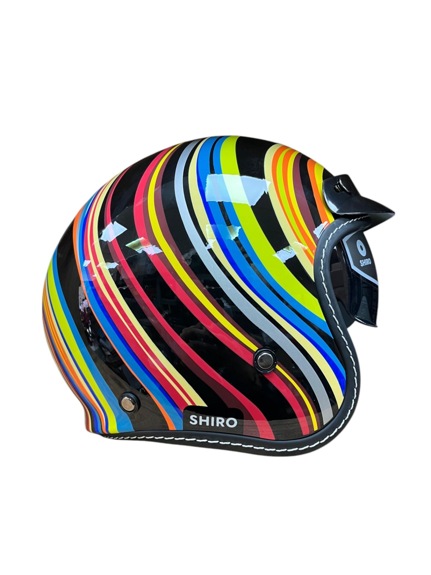 SHIRO Renkli Yarım Kask